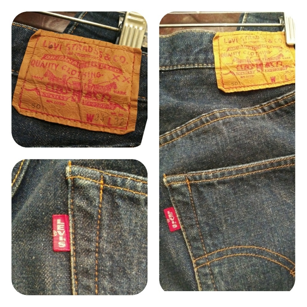 Vintage 501 Levi's, Big E ** Make Serious Offers - Picture 6 of 8